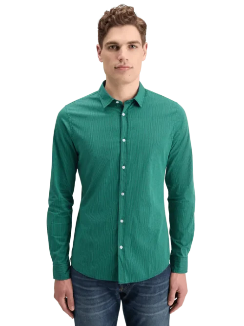 Scotch & Soda 178704 Essential poplin stripe shirt