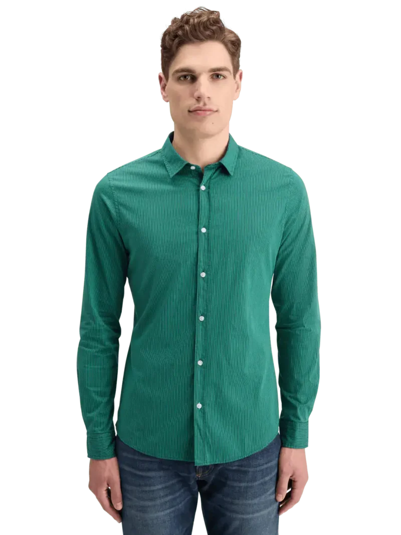 Scotch & Soda 178704 Essential poplin stripe shirt