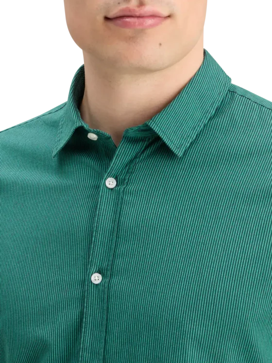 Scotch & Soda 178704 Essential poplin stripe shirt - Image 6