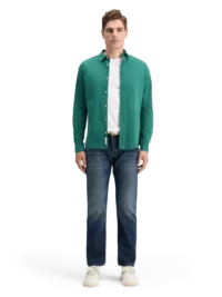 Alternative view of Scotch & Soda 178704 Essential poplin stripe shirt