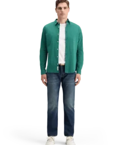 Alternative view of Scotch & Soda 178704 Essential poplin stripe shirt