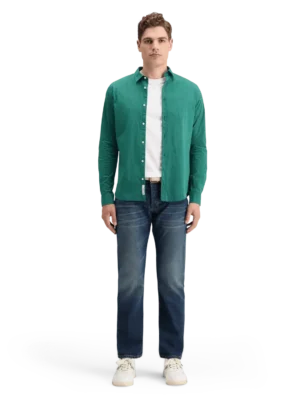 Alternative view of Scotch & Soda 178704 Essential poplin stripe shirt