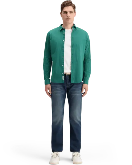 Alternative view of Scotch & Soda 178704 Essential poplin stripe shirt