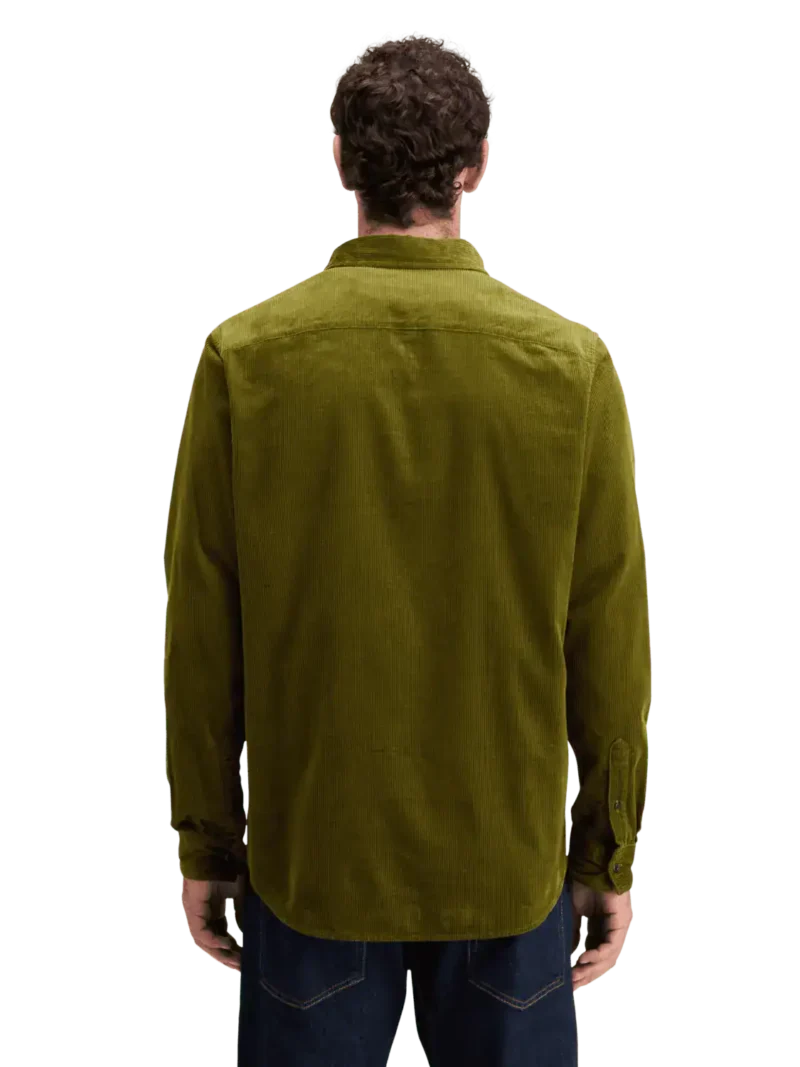 Scotch & Soda 178709 Solid corduroy shirt - Image 3
