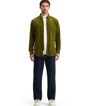 Alternative view of Scotch & Soda 178709 Solid corduroy shirt