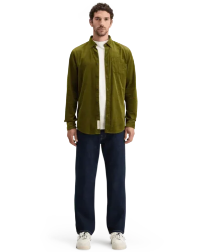 Alternative view of Scotch & Soda 178709 Solid corduroy shirt