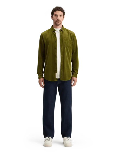 Alternative view of Scotch & Soda 178709 Solid corduroy shirt