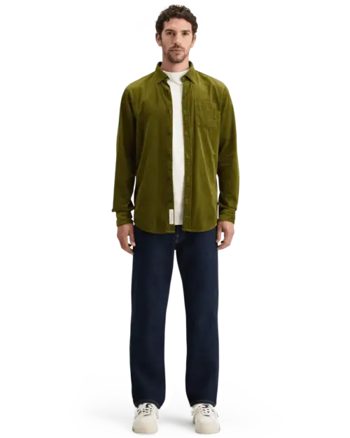 Alternative view of Scotch & Soda 178709 Solid corduroy shirt