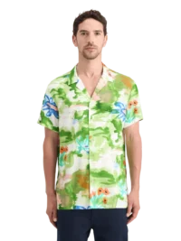 Alternative view of Scotch & Soda 178739 Regular fit ecovero AOP shirt