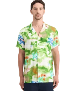 Alternative view of Scotch & Soda 178739 Regular fit ecovero AOP shirt