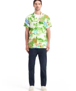 Scotch & Soda 178739 Regular fit ecovero AOP shirt