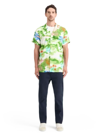 Scotch & Soda 178739 Regular fit ecovero AOP shirt