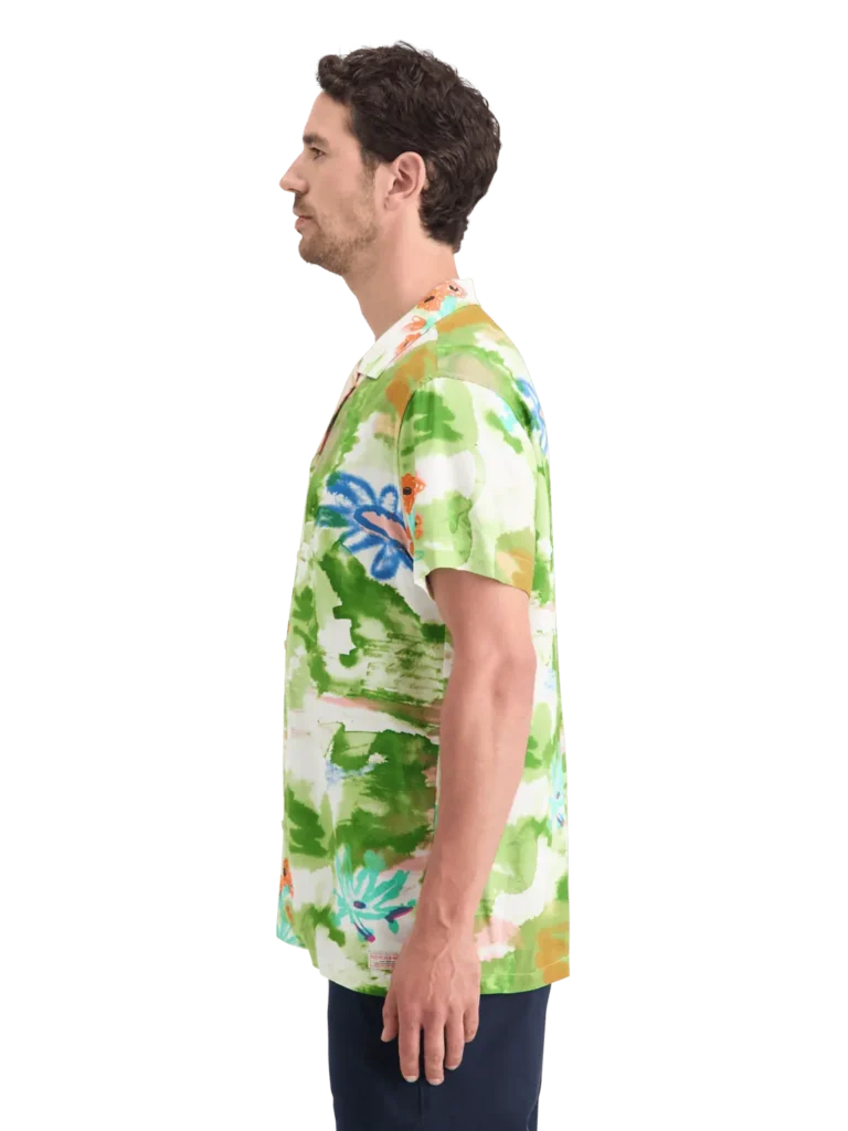 Scotch & Soda 178739 Regular fit ecovero AOP shirt - Image 3