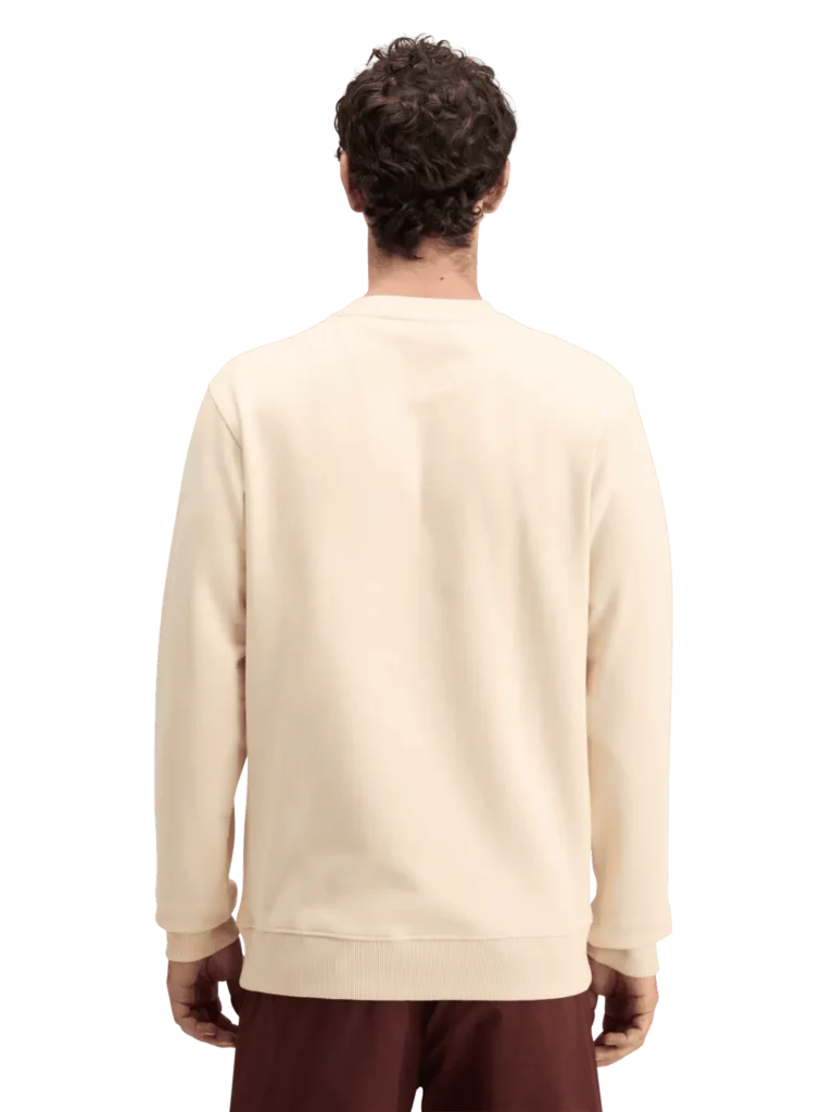 Scotch & Soda 178743 : Essential Logo Badge Crew neck Sweater - Image 4