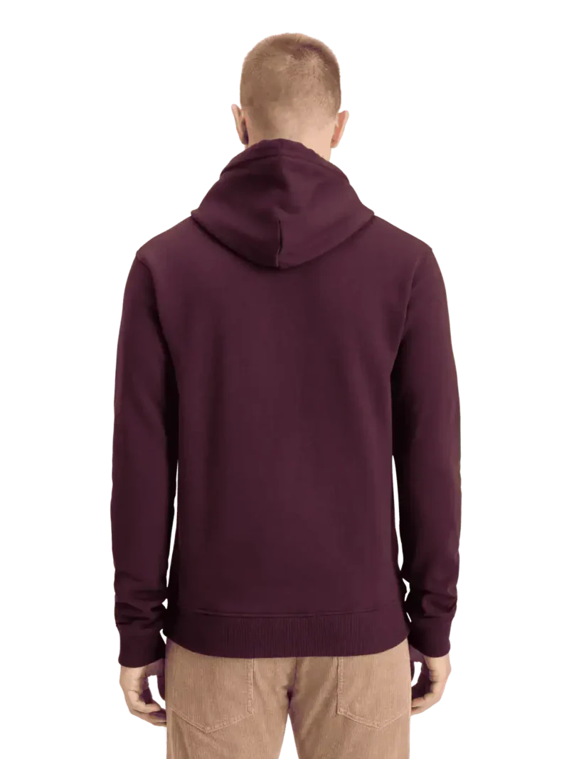 Scotch & Soda 178744 Essential Logo Badge Hoodie - Image 4