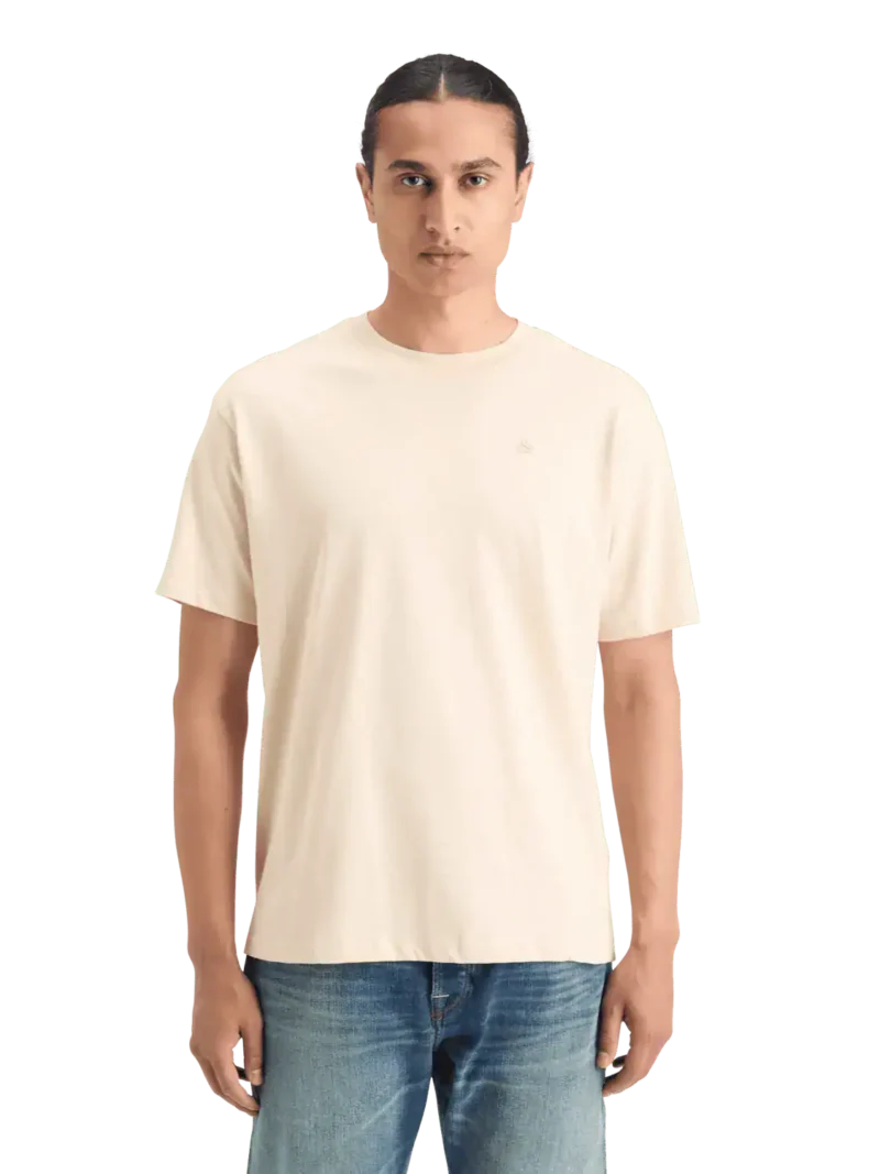 Scotch & Soda Essential regular fit logo T-shirt