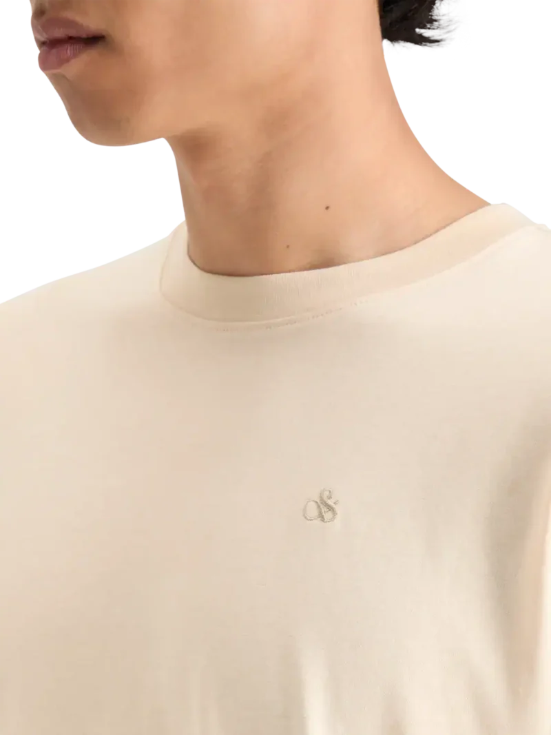 Scotch & Soda Essential regular fit logo T-shirt - Image 4