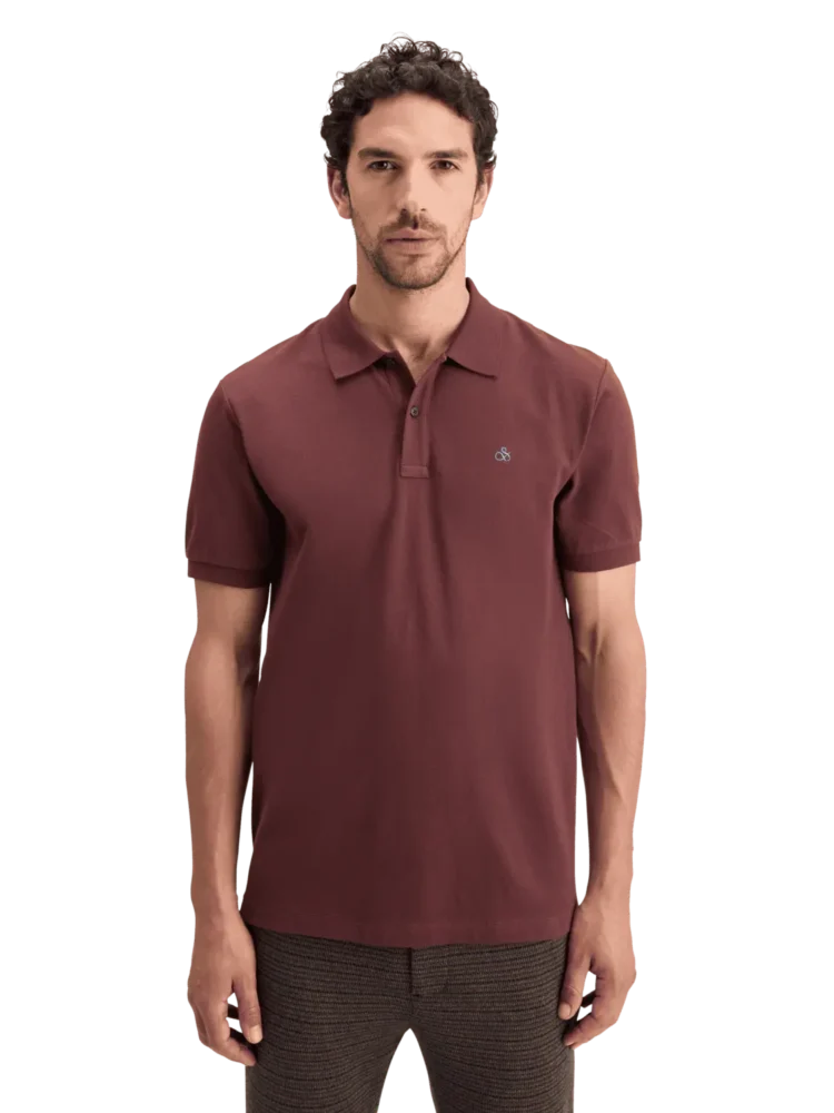 Scotch & Soda 178804 Essential Logo Pique Polo