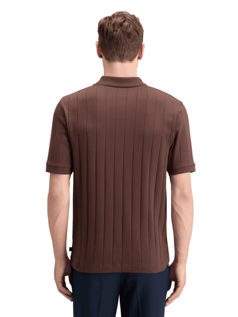 Scotch & Soda 178806 Rib Knitted Polo - Image 3