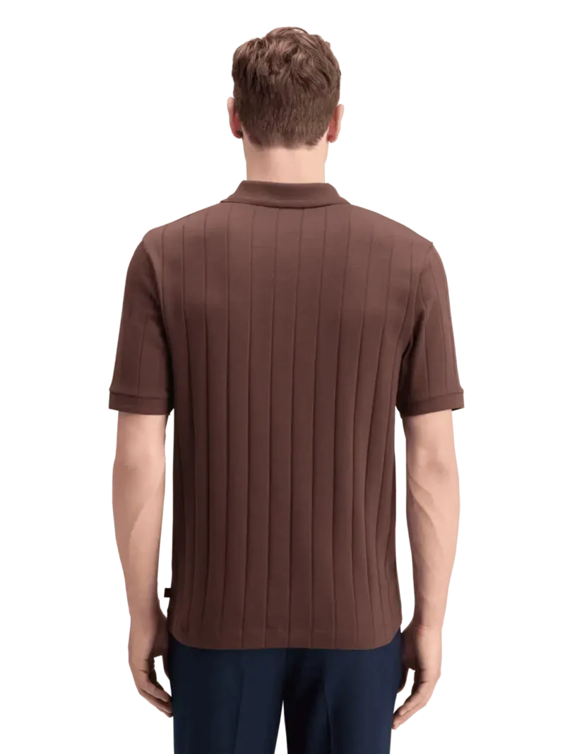 Scotch & Soda 178806 Rib Knitted Polo - Image 3