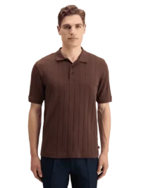 Scotch & Soda 178806 Rib Knitted Polo