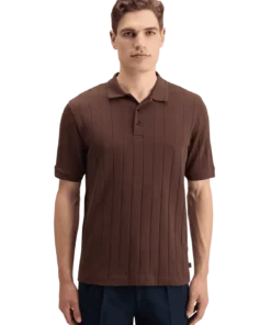Scotch & Soda 178806 Rib Knitted Polo