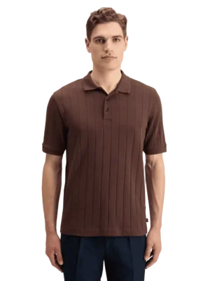 Scotch & Soda 178806 Rib Knitted Polo