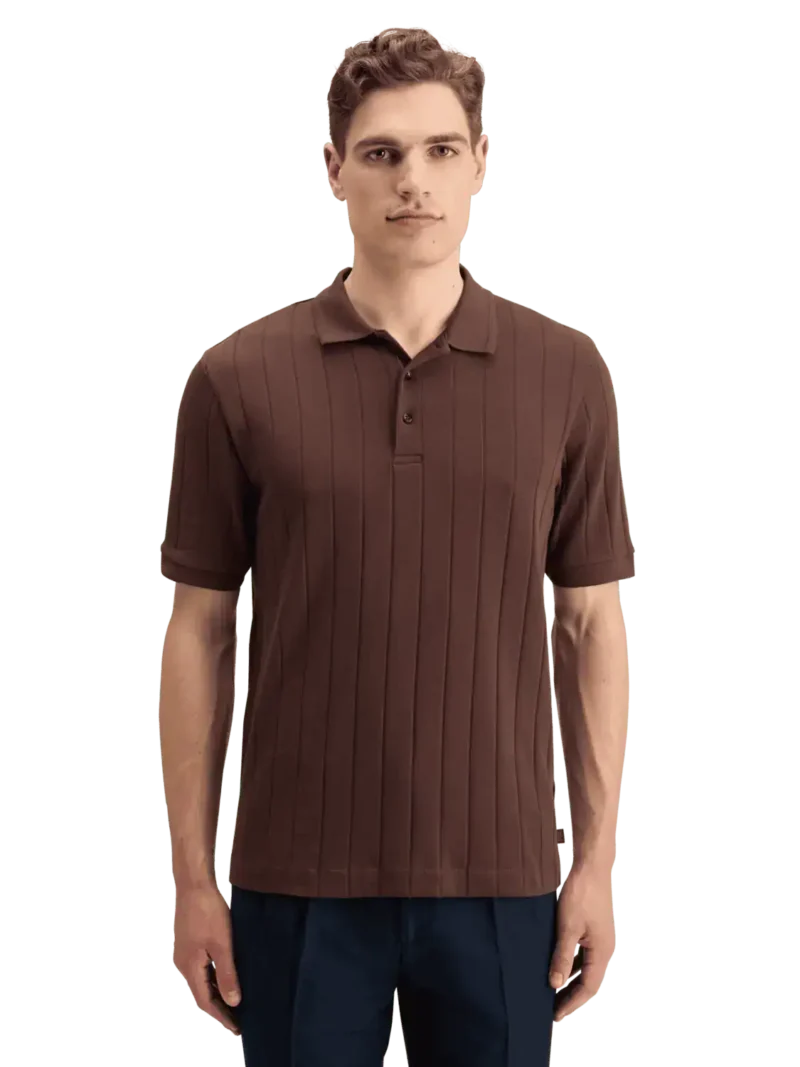 Scotch & Soda 178806 Rib Knitted Polo