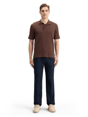 Alternative view of Scotch & Soda 178806 Rib Knitted Polo