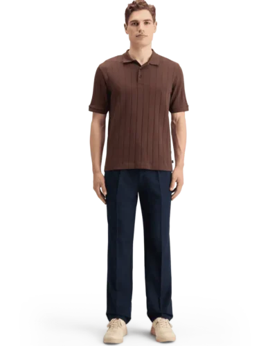 Alternative view of Scotch & Soda 178806 Rib Knitted Polo