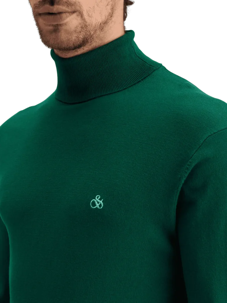Scotch & Soda  Essential Turtle neck Viscose sweater - Image 4