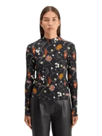 Scotch & Soda  AOP Printed Long Sleeve T-shirt