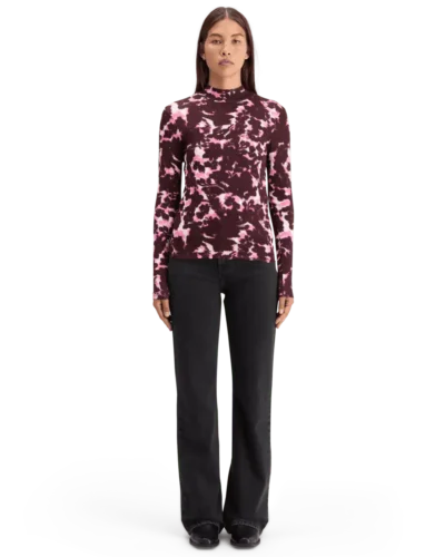 Scotch & Soda  AOP Printed Long Sleeve T-shirt