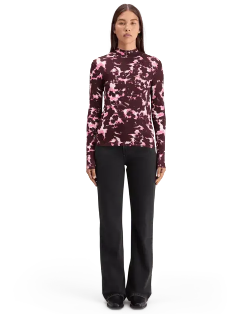 Scotch & Soda AOP Printed Long Sleeve T-shirt