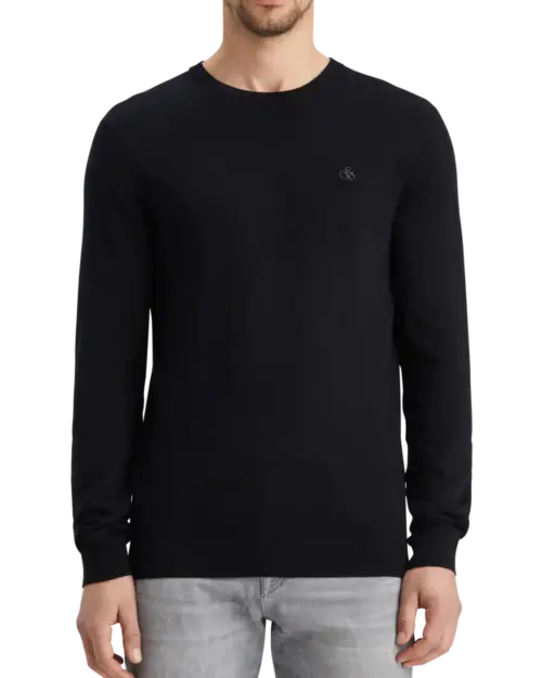 Alternative view of Scotch & Soda  Essential Viscose sweater Black