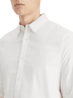 Scotch & Soda Essential Oxford Solid shirt White image1