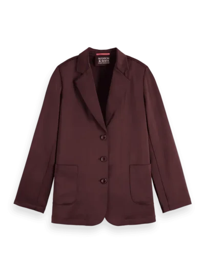 Scotch & Soda 178094 Single Breasted Satin Blazer