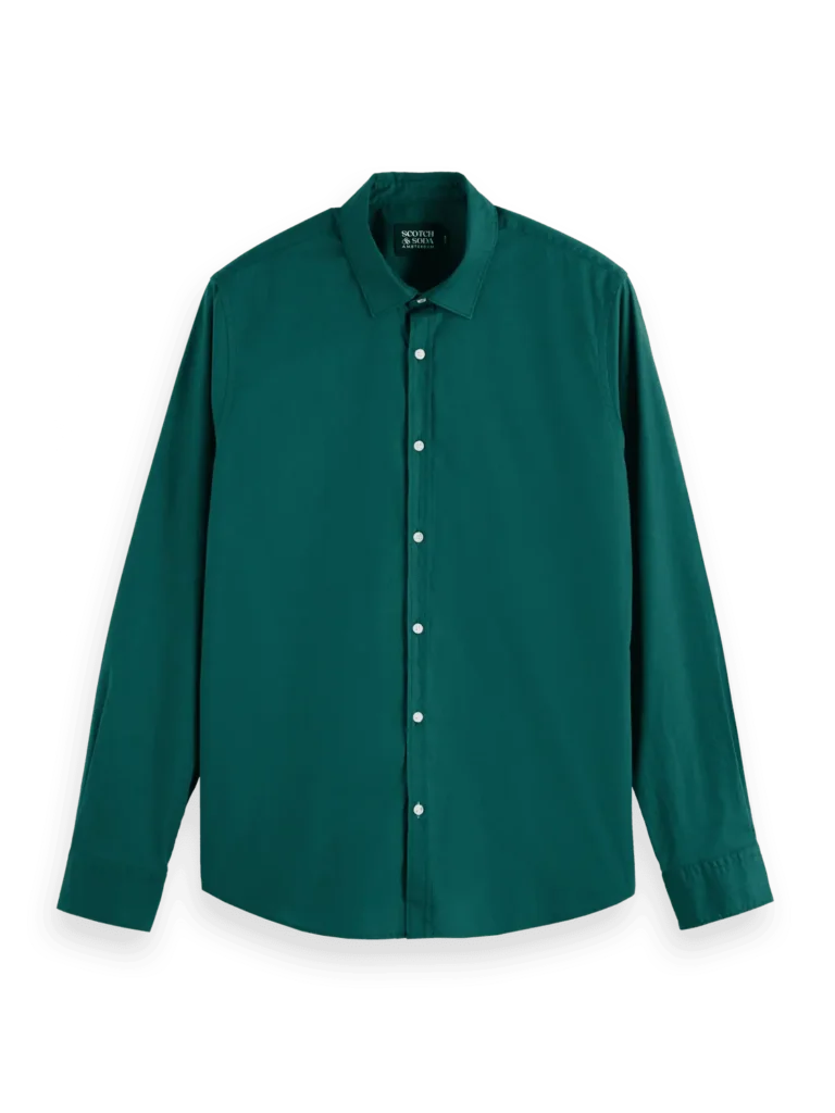 Scotch & Soda 178703 Essential poplin solid shirt - Image 7