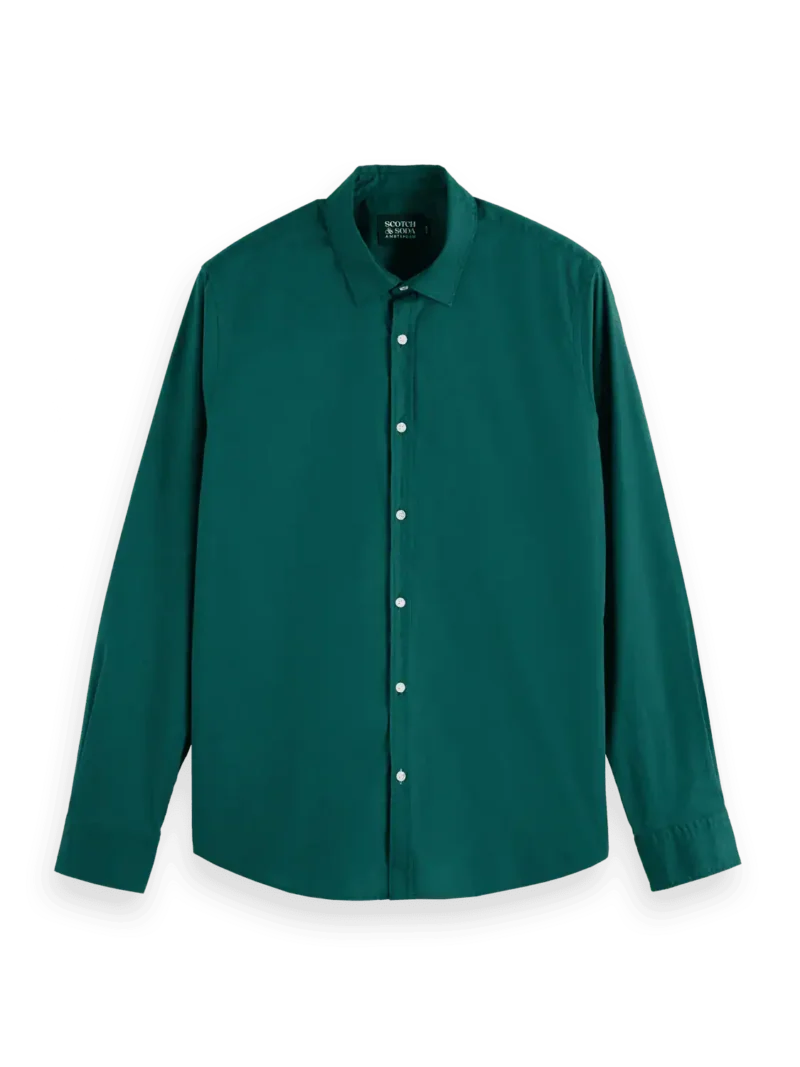 Scotch & Soda 178703 Essential poplin solid shirt - Image 7
