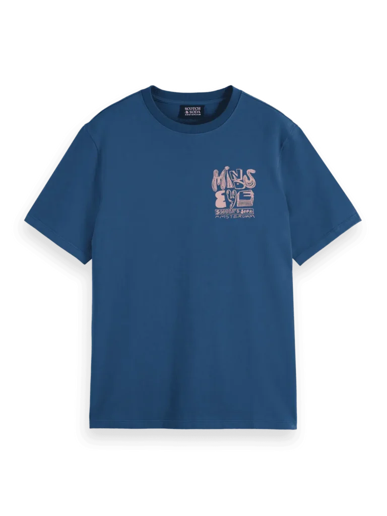 Scotch & Soda Chest artwork T-shirt - Image 4
