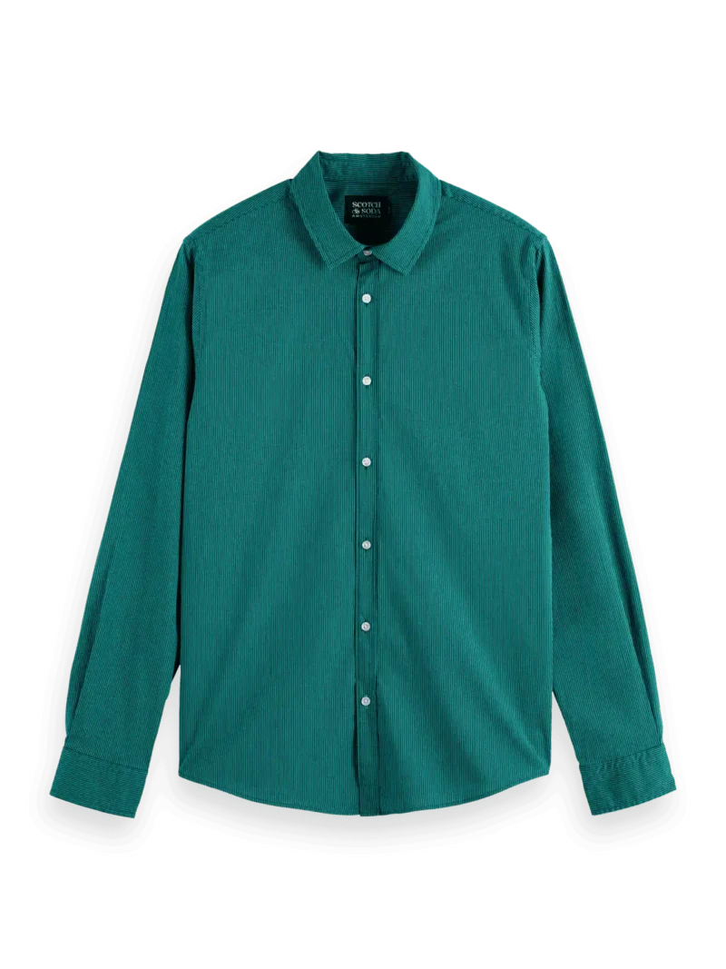 Scotch & Soda 178704 Essential poplin stripe shirt - Image 3