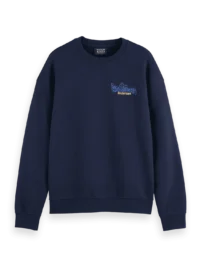 Scotch & Soda 178753  Sweatshirt with front / back artworks