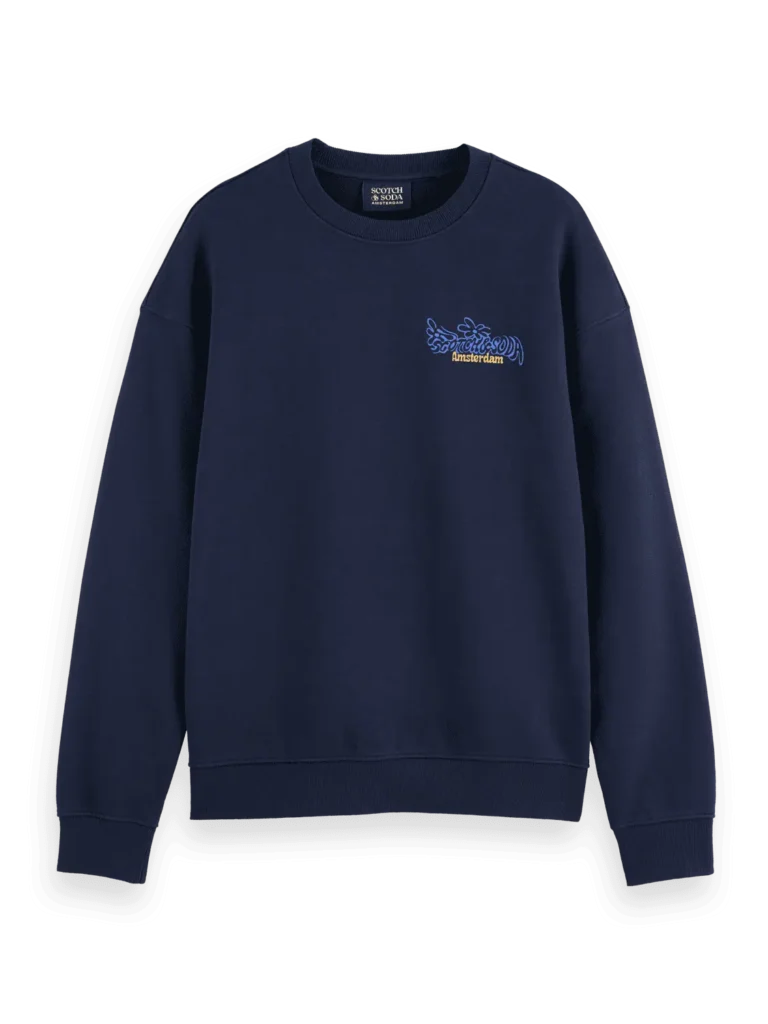 Scotch & Soda 178753  Sweatshirt with front / back artworks