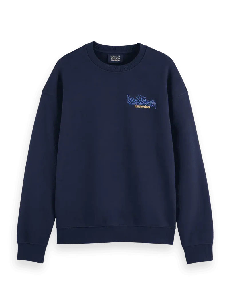 Scotch & Soda 178753  Sweatshirt with front / back artworks