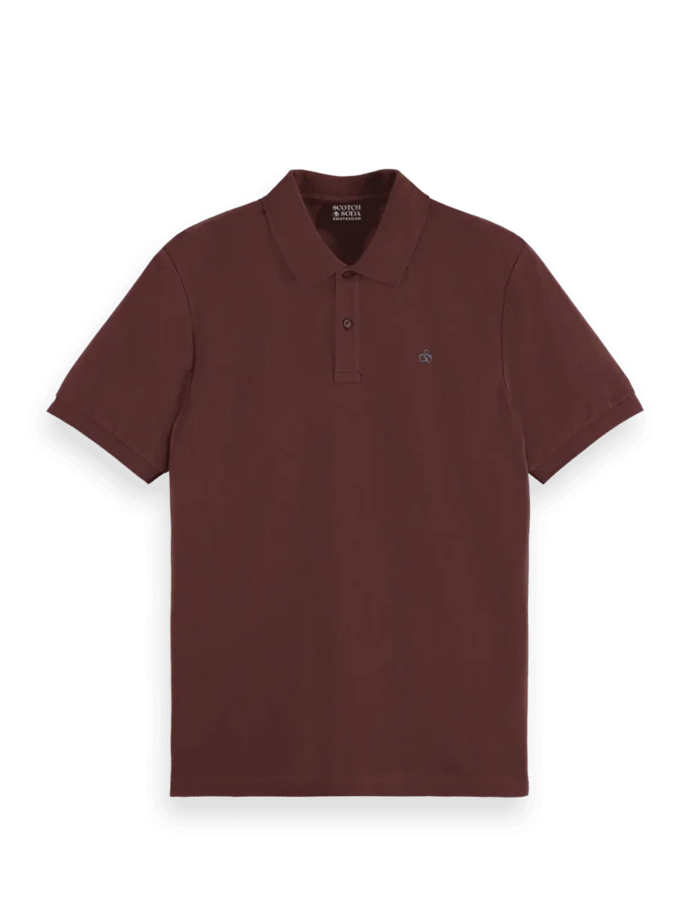 Scotch & Soda 178804 Essential Logo Pique Polo - Image 5