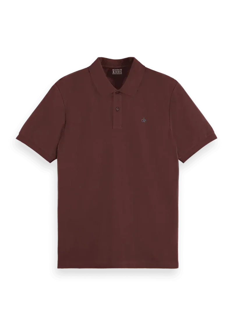 Scotch & Soda 178804 Essential Logo Pique Polo - Image 5