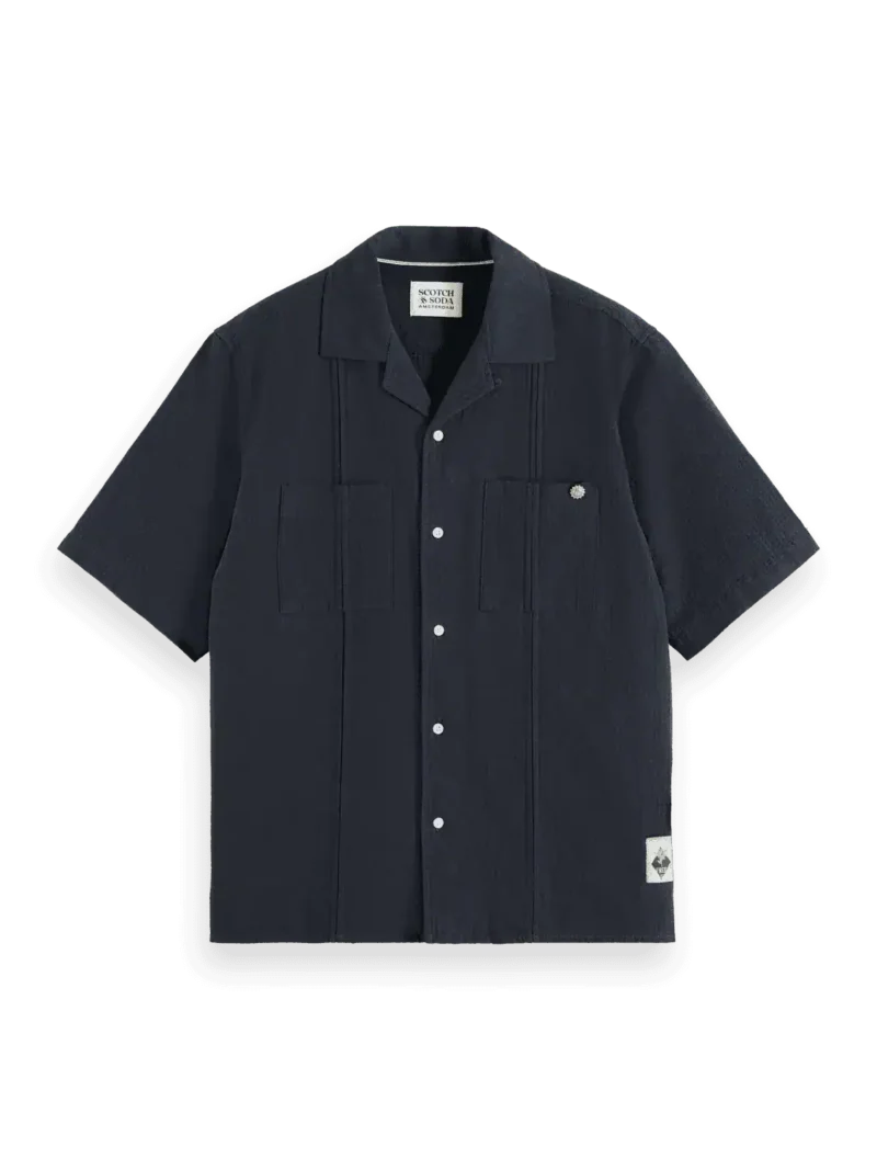 Scotch & Soda 178737 Relaxed fit structured dobby shirt - Image 6