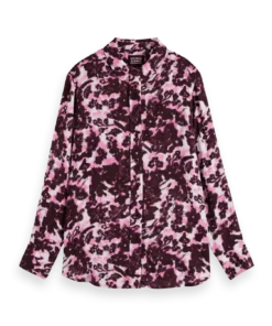 Scotch & Soda 178159 Viscose printed relaxed fit shirt