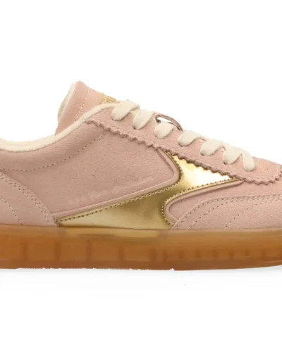Scotch & Soda   Nixie Low Top Suede Trainers, Pink