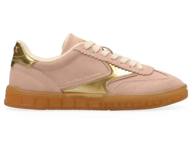 Scotch & Soda   Nixie Low Top Suede Trainers, Pink